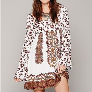 Free people Modern Bell Long Sleeve Dress